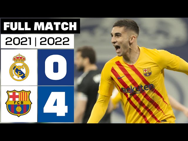 Real Madrid 0 - 4 FC Barcelona | FULL MATCH | LALIGA EA SPORTS