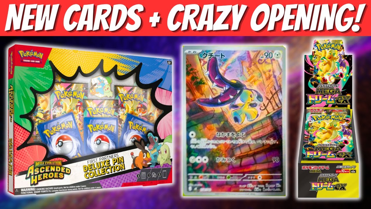 New Ascended Heroes Cards + Mega Dream EX Opening! - YouTube