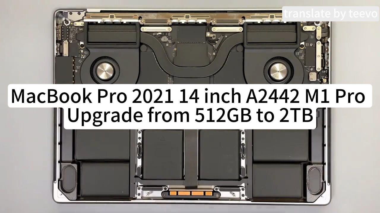 Upgrade Your MacBook Pro 2021 14” M1 Pro A2442: From 512GB to 2TB