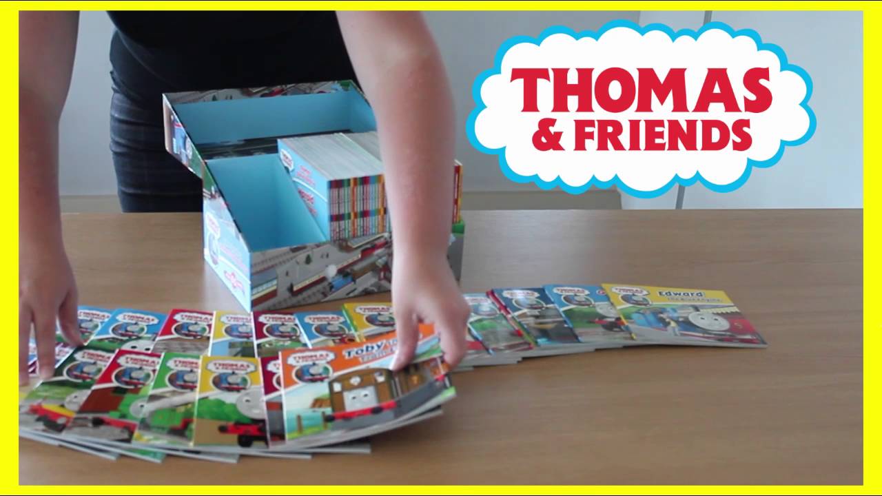 Thomas and Friends - The Complete 65 Book Set Unboxing - YouTube