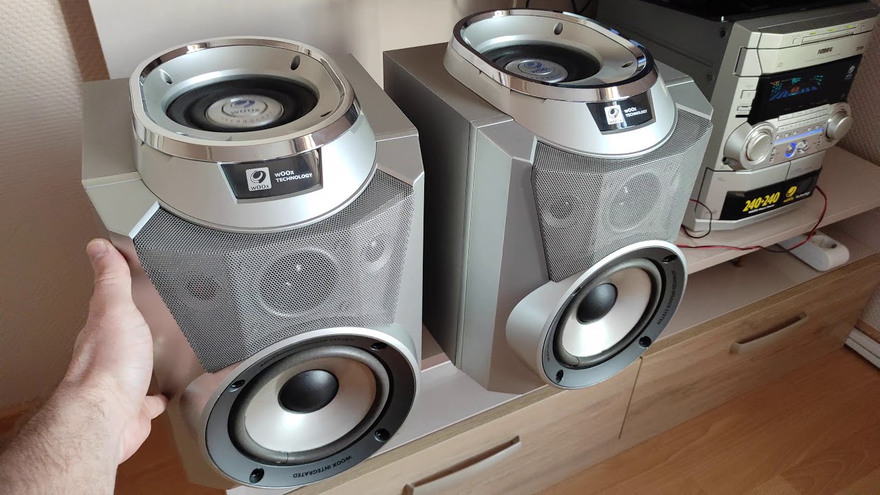 Philips fw c85 mini hifi system flexibility - YouTube