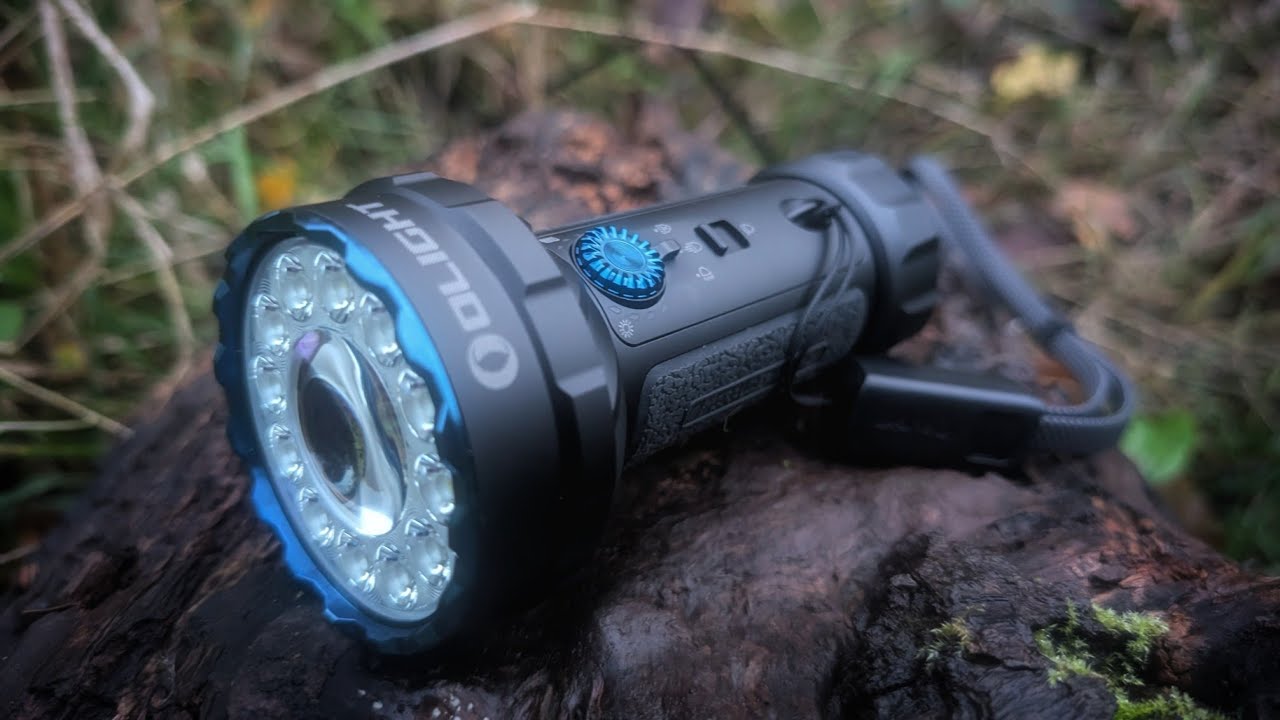 Olight Marauder 2 review and demo - YouTube