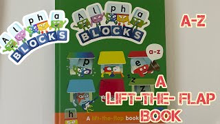 Alphablocks A-Z, A lift-the-flap book 📖 - YouTube