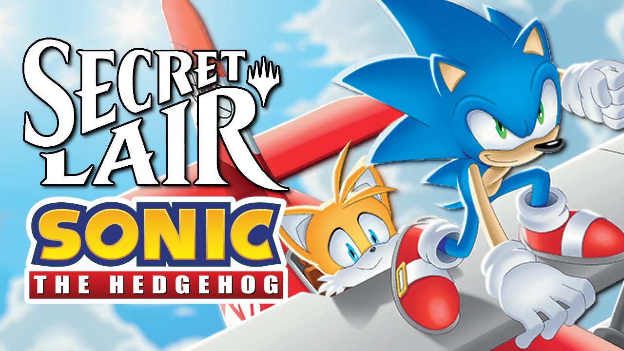 Secret Lair x Sonic the Hedgehog Super Sonic Foil Bundle Opening