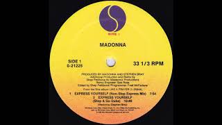 Express Yourself (Non-Stop Express Mix) - Madonna - YouTube