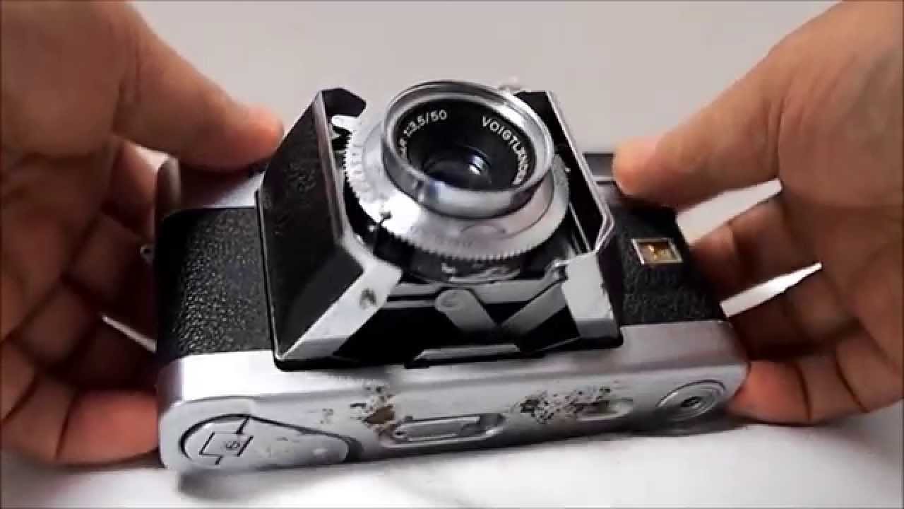Voigtlander Vitessaカメラの操作 - YouTube