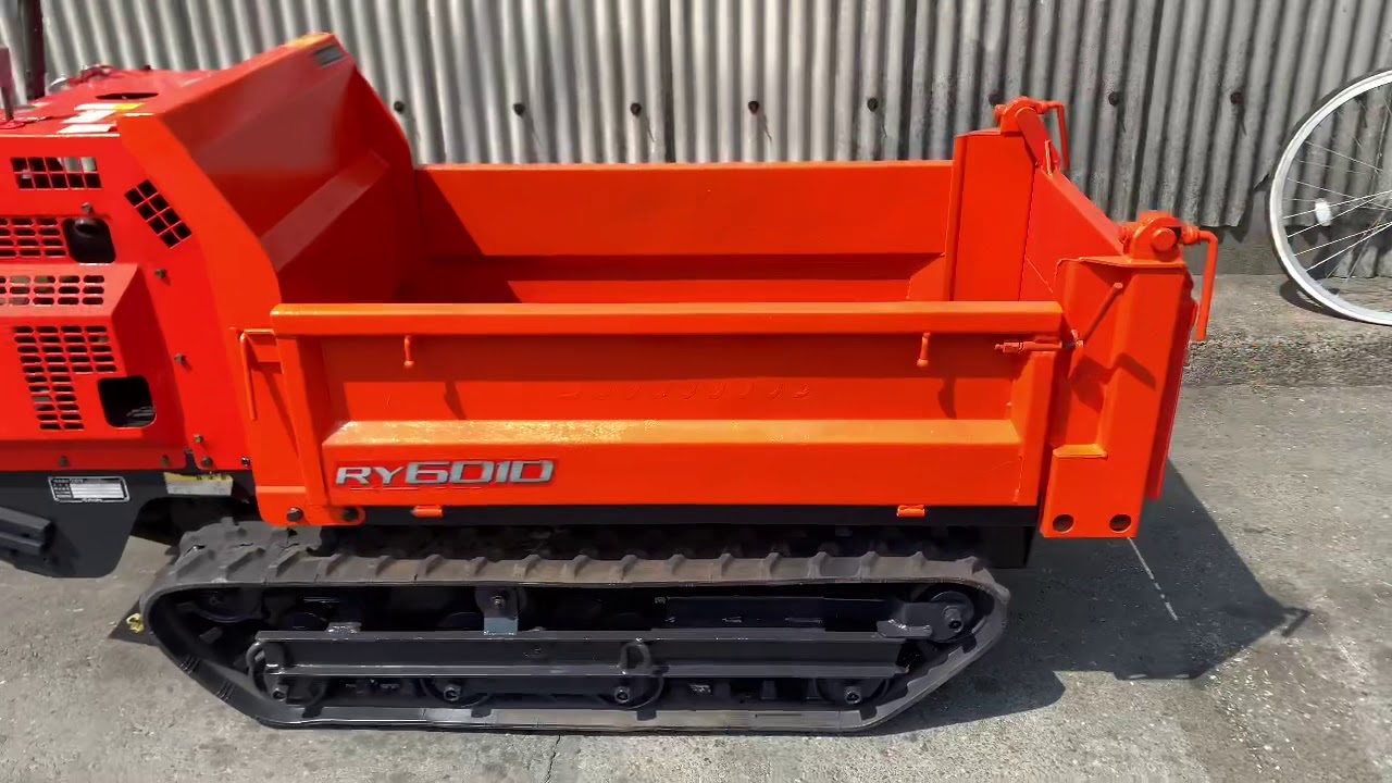 クボタ 運搬車 油圧ダンプ 600KG ディーゼルエンジン RY-601D セル付き