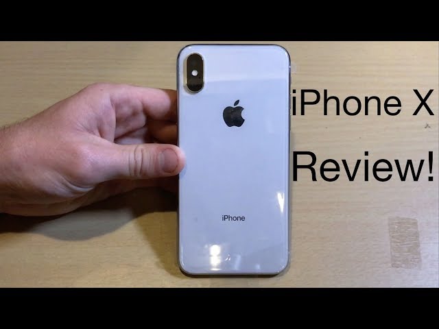 iPhone X Full In-Depth Review--64GB Silver - YouTube