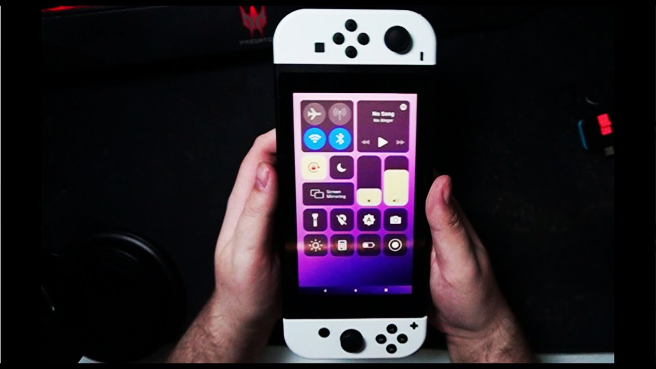 SO INSTALLED AN IOS 16 LAUNCHER ON THE NINTENDO SWITCH!!| THE