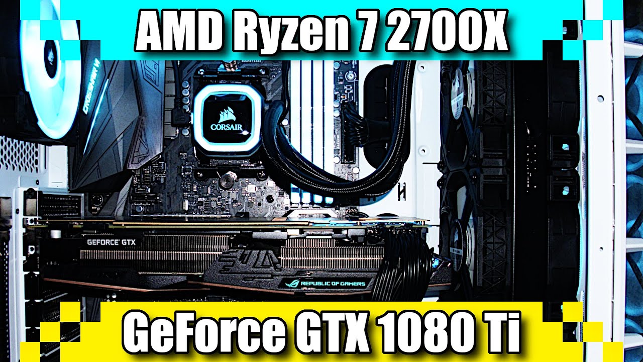 Ryzen 7 2700X + GTX 1080 Ti Gaming PC in 2021 | Tested in 10 Games