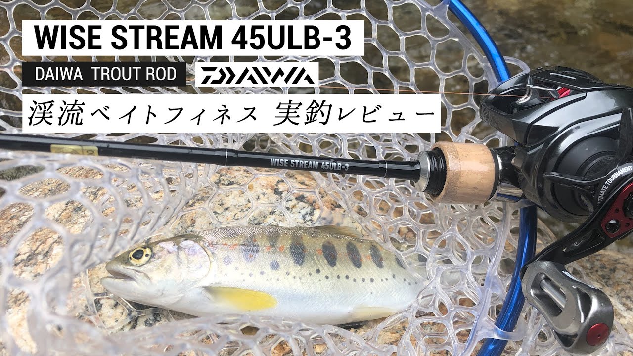 Daiwa Wise Stream 45ULB-3 Fishing Review! [Mountain Stream Fishing