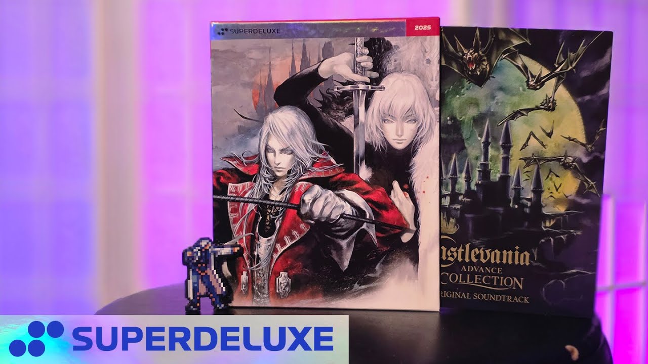 SUPERDELUXE Castlevania Advance Collection Deluxe Edition Unboxing