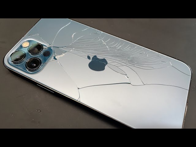 カルロに任せろ!iPhone 12 Pro 背面ガラス割れ修理 - YouTube