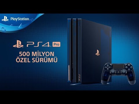 PlayStation 4 Pro | 500 Milyon Özel Sürümü: Kutu Açılımı - YouTube