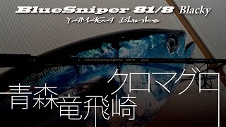 青森・竜飛崎クロマグロ釣行 BlueSniper 81/8 Blacky - YouTube