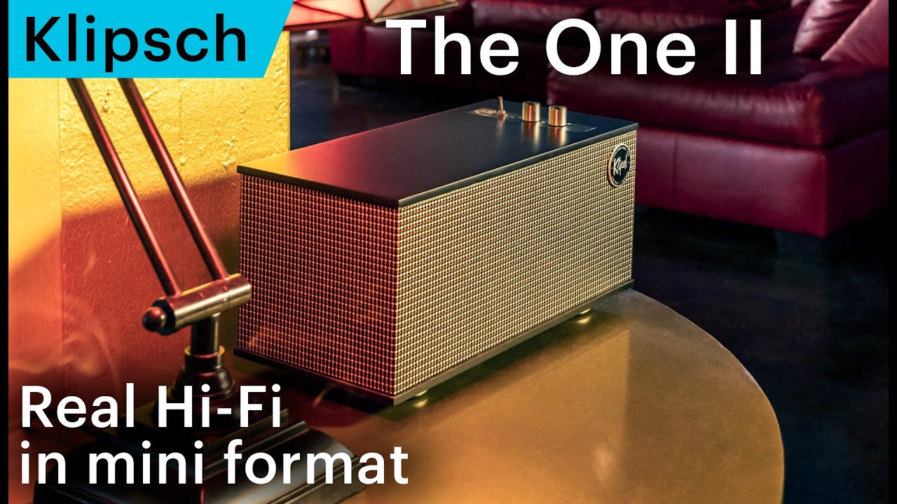 Klipsch the One II. Hi-Fi sound in mini format. - YouTube