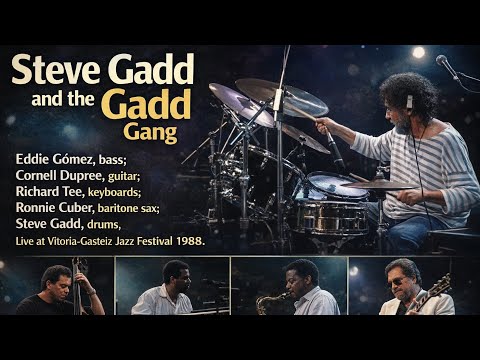 Steve Gadd and the Gadd Gang 1988 - YouTube
