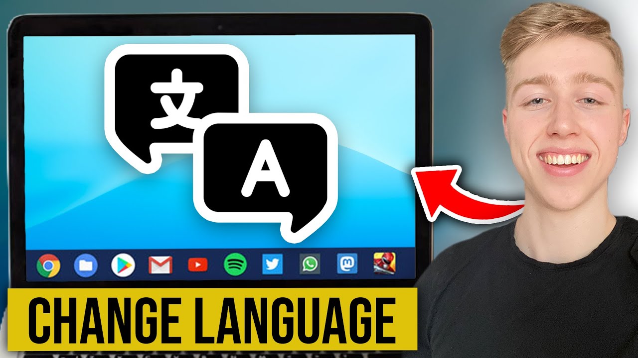How To Change Language On ANY Chromebook - YouTube