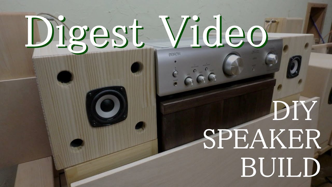 DIY-SPEAKER]【ダイジェスト版】JSP方式によるスピーカーボックス自作