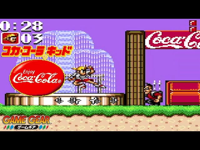Game Gear 颯爽少年英雄伝 コカ・コーラキッド / Coca Cola Kid - Full
