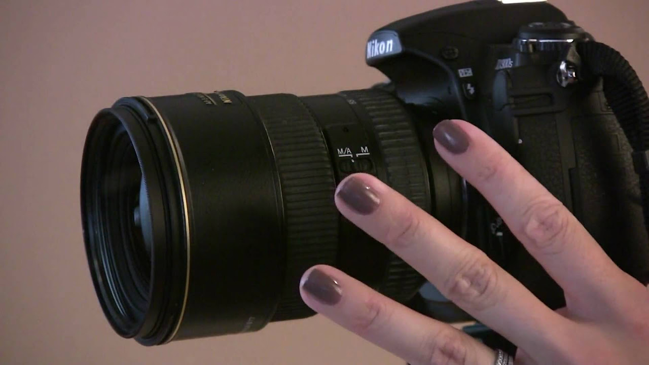 A Review of the Nikon 17-55 f2.8 DX AF-S Lens - YouTube