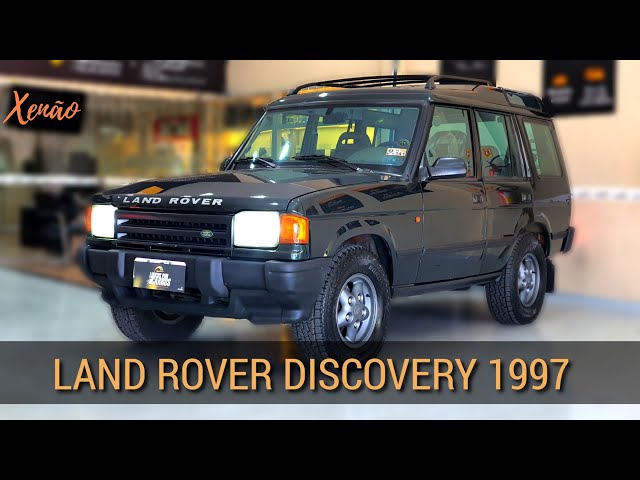 Encontrei uma Land Rover Discovery 1 Diesel 1997, relíquia de
