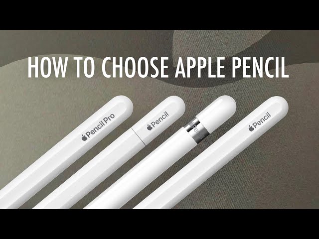 Which APPLE PENCIL For Your iPad? WATCH THIS FIRST!! - YouTube