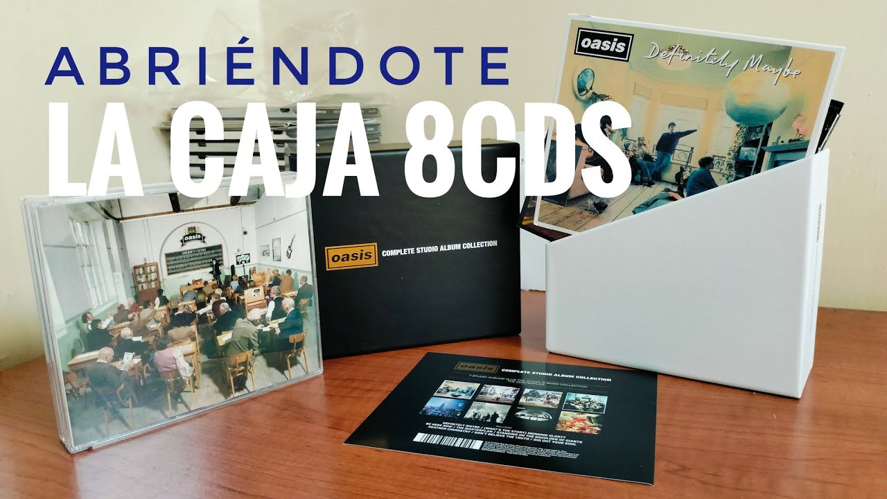 Unboxing Oasis Complete Studio Album Collection CD Box Set - YouTube
