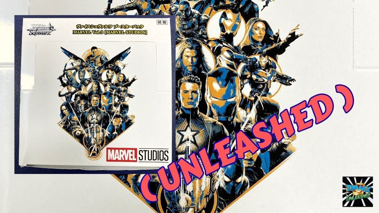2025 Weiss Schwarz Booster BOX MARVEL Vol 3 Japanese trading card