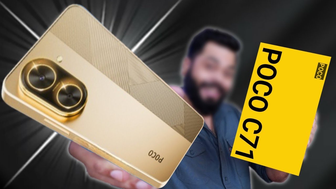 Poco C71 Unboxing, price & first look - YouTube