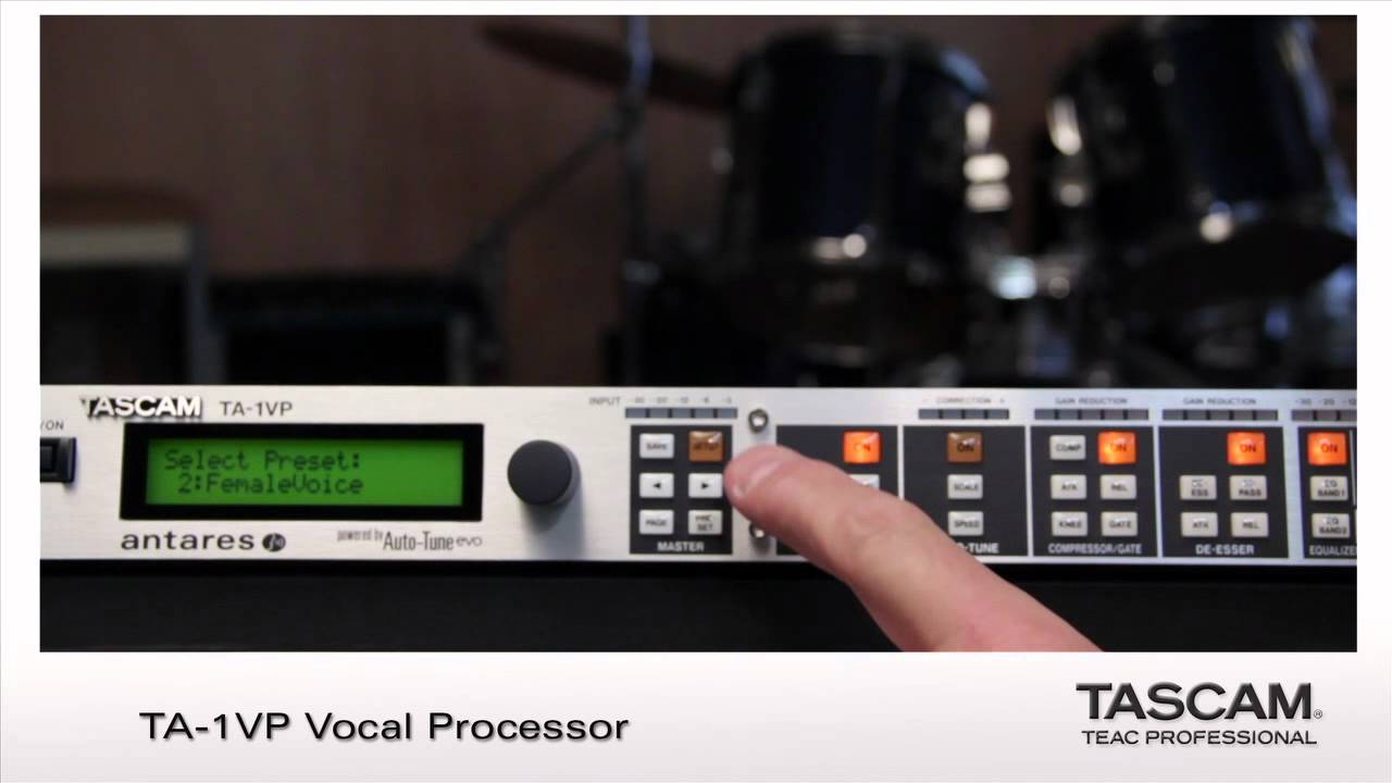 TA-1VP Vocal Processor - YouTube