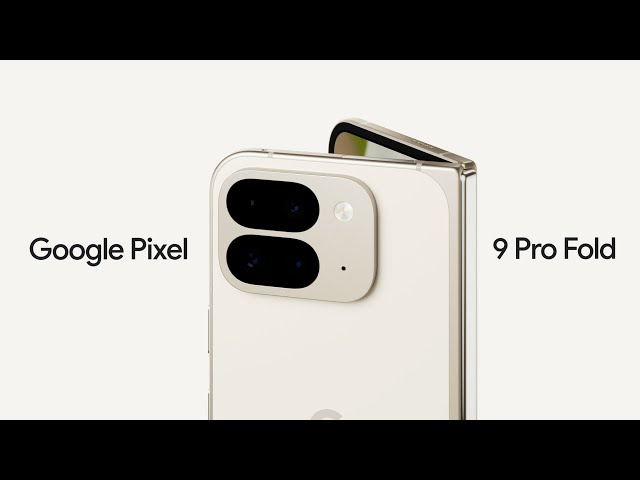 Google Pixel 9 Pro Fold 新登場 - YouTube