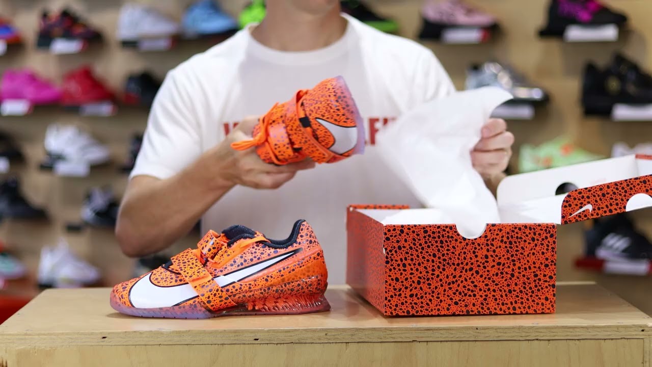 Weightlifting Shoes Nike Romaleos 4 - Olympic 2024 Paris - YouTube