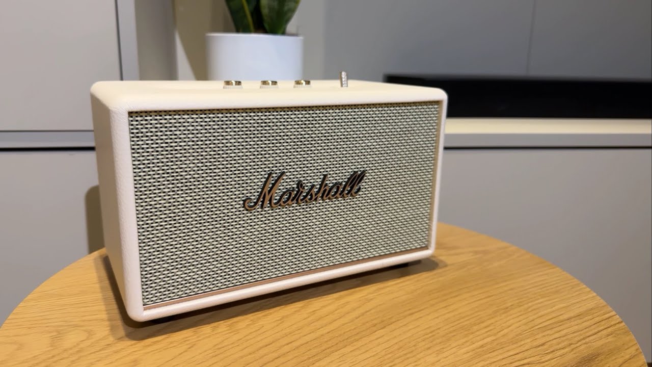 Marshall Acton III Cream home unboxing and review - YouTube