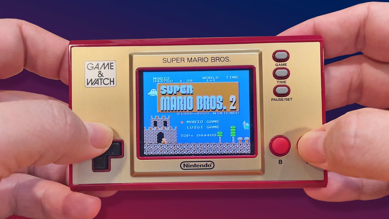 Game & Watch Super Mario Bros. is a crazy '80s gaming time machine