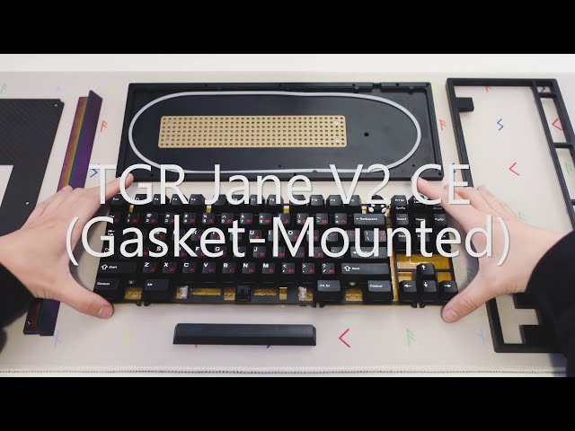 TGR Jane V2 CE: Assembly & Typing sounds (Gasket-mounted; Cherry