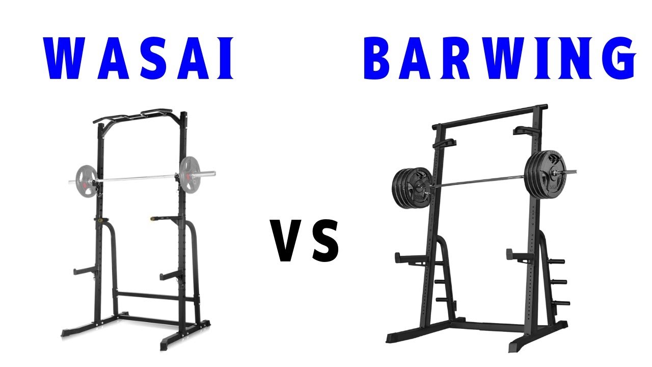Compare WASAI's half rack and BARWING's half rack!! - YouTube