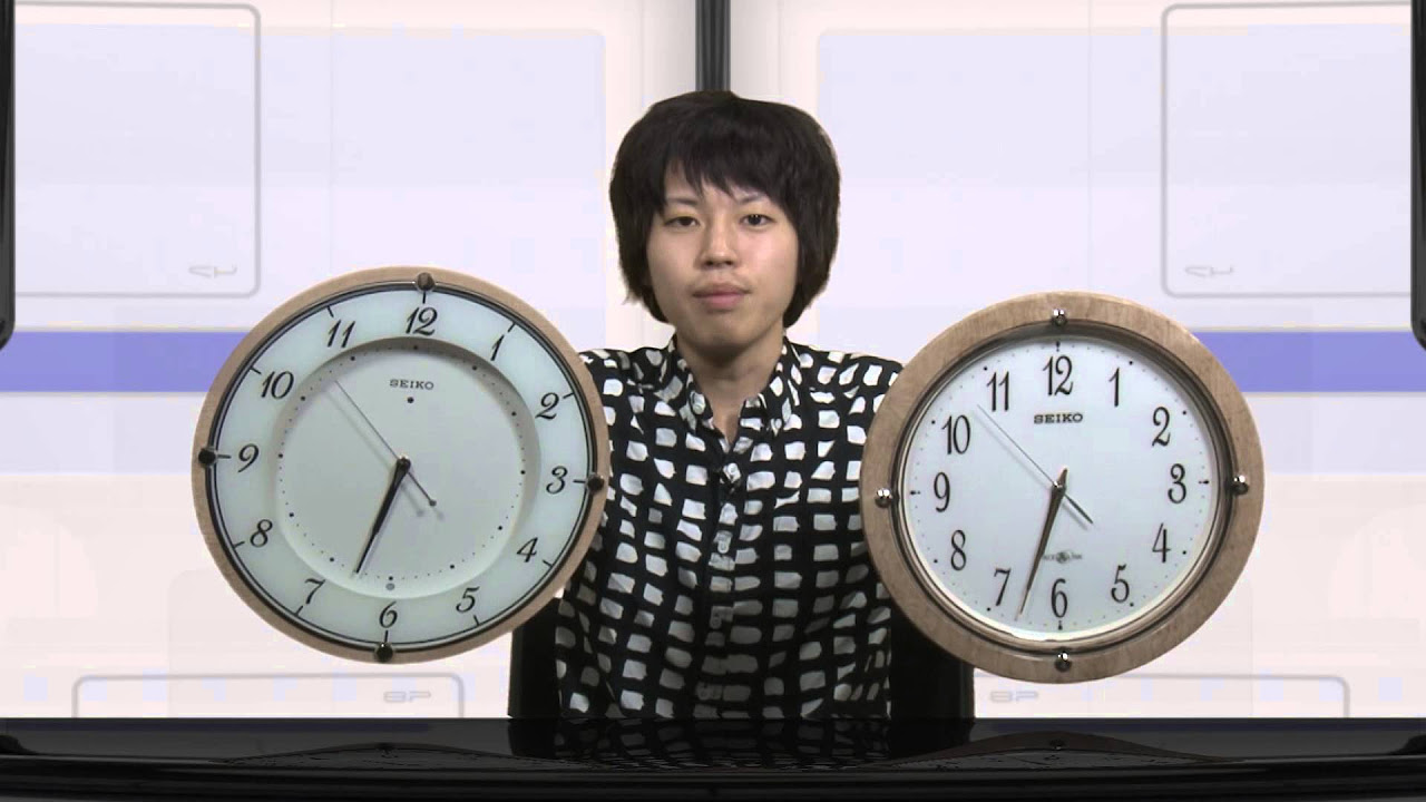 セイコークロック 衛星電波時計「スペースリンク GP212A」 - YouTube