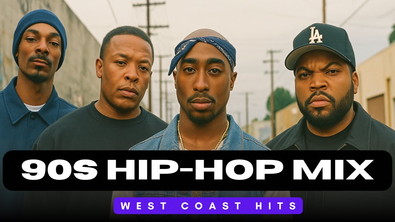 Hip Hop Mix 2025 | 90s West Coast Rap Legends – Snoop Dogg, Dr