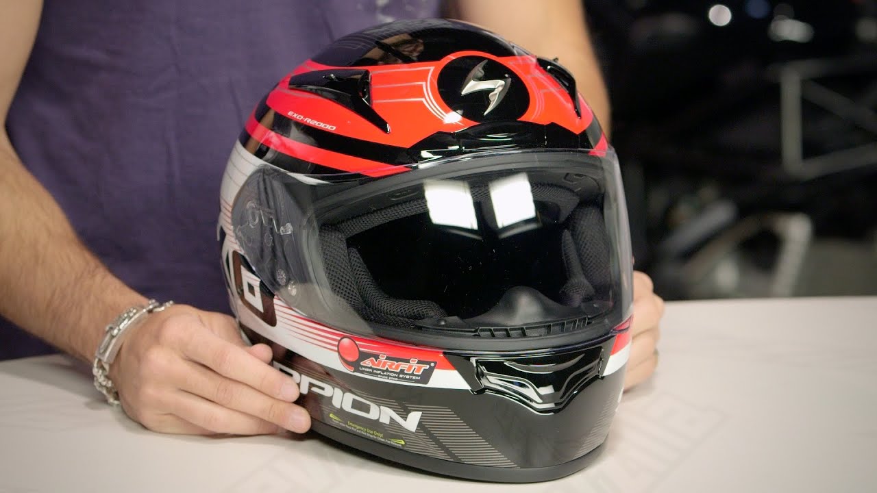 Scorpion EXO-R2000 Fortis Helmet Review at RevZilla.com - YouTube