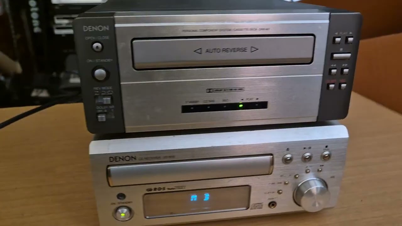 Denon DRR-M7 Stereo Cassette Deck HiFi Seperate - YouTube