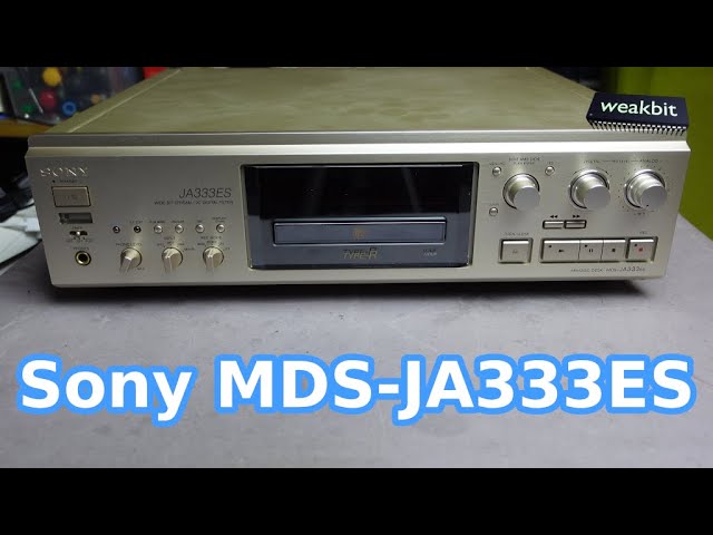 Sony MDS-JA333ES repair - YouTube