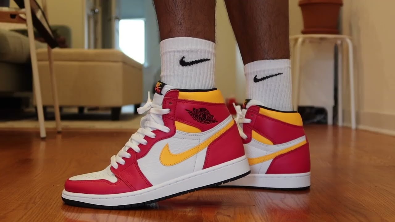 The Air Jordan 1 High OG “Light Fusion Red” isn't for Everyone