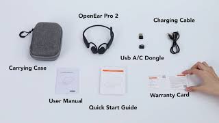 Nuroum OpenEar Pro 2 Bluetooth Headset OPENEAR PRO 2 B&H Photo