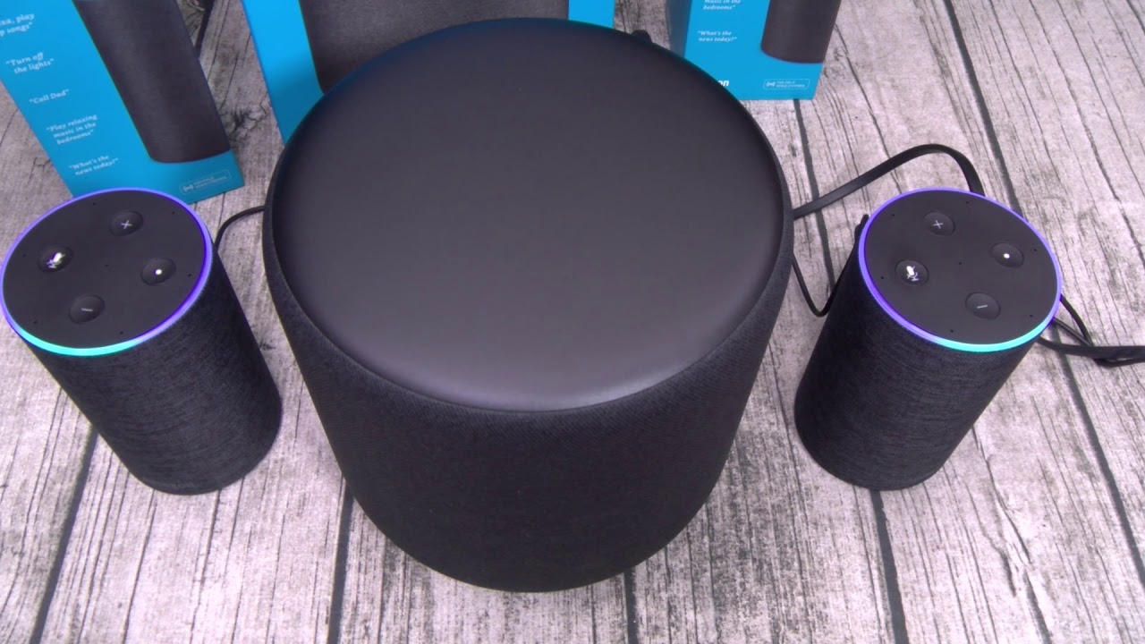 Amazon Echo Sub - 2.1 Stereo Sound For Echo Devices - YouTube