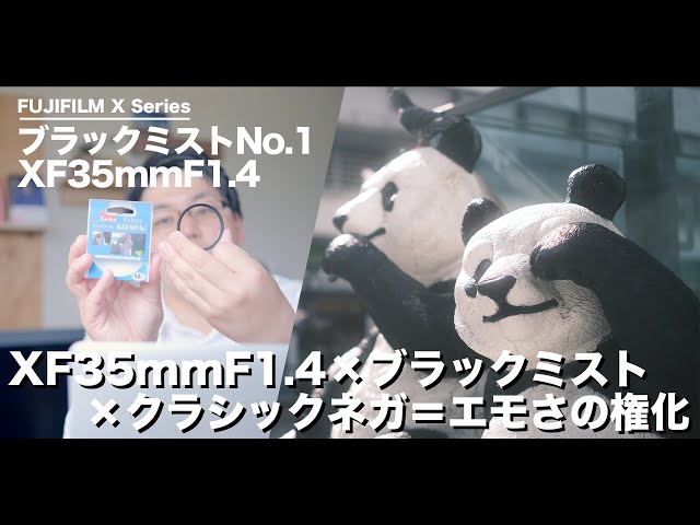 ブラックミストNo.1×XF35mmF1.4×クラシックネガ＝エモさの権化という