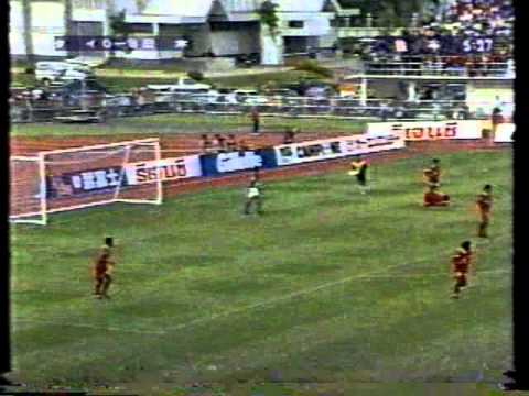 タイvs日本 アトランタ五輪アジア一次予選 - YouTube