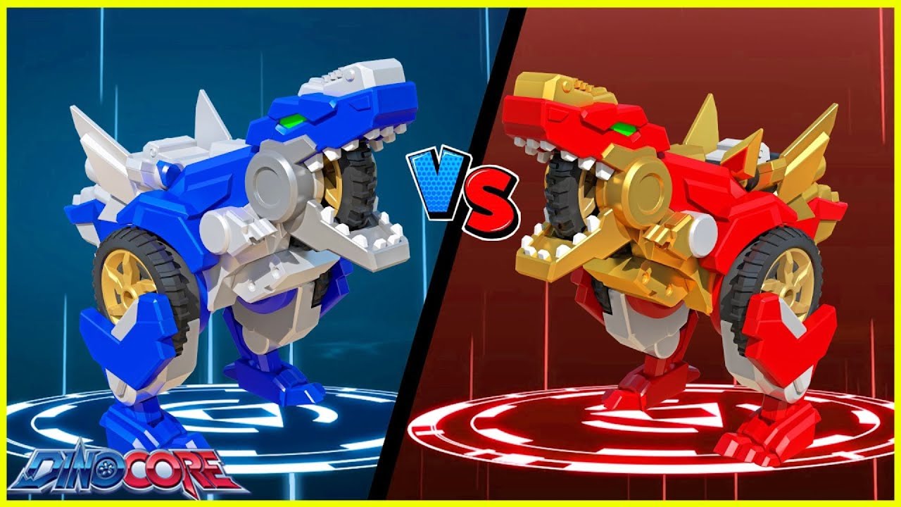 Dinocore Cartoon | Hot Dinosaur VS Cold Dinosaur | The Good