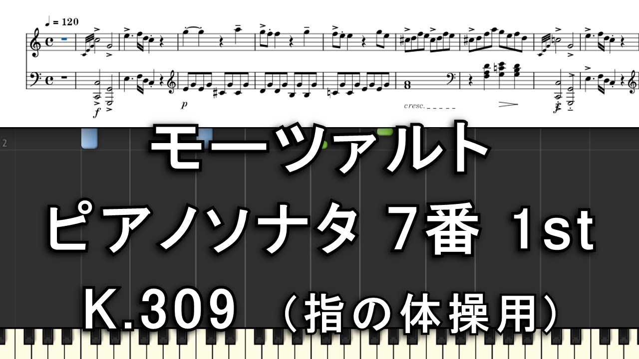 モーツァルト ピアノソナタ 第6番 K.284 _ 3rd - YouTube