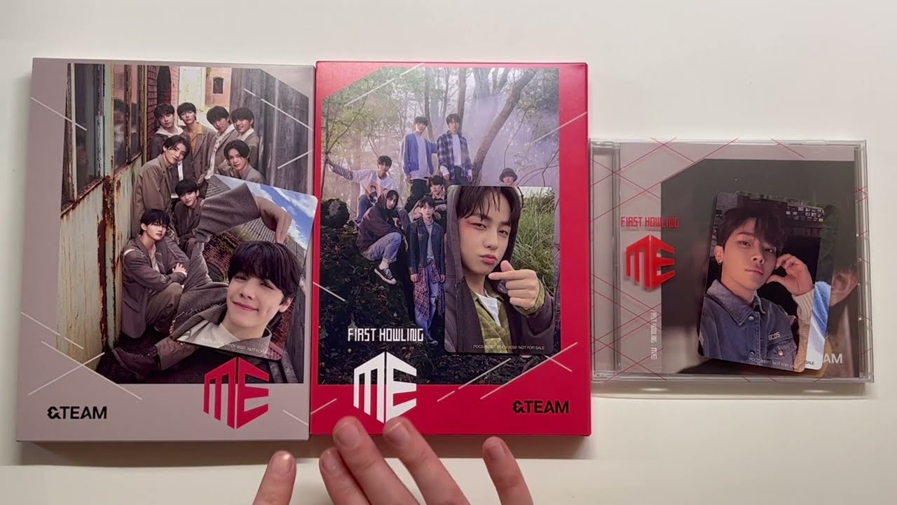 &team Unboxing First Mini Album ***First Howling: ME *** - YouTube